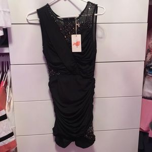 Black party dress